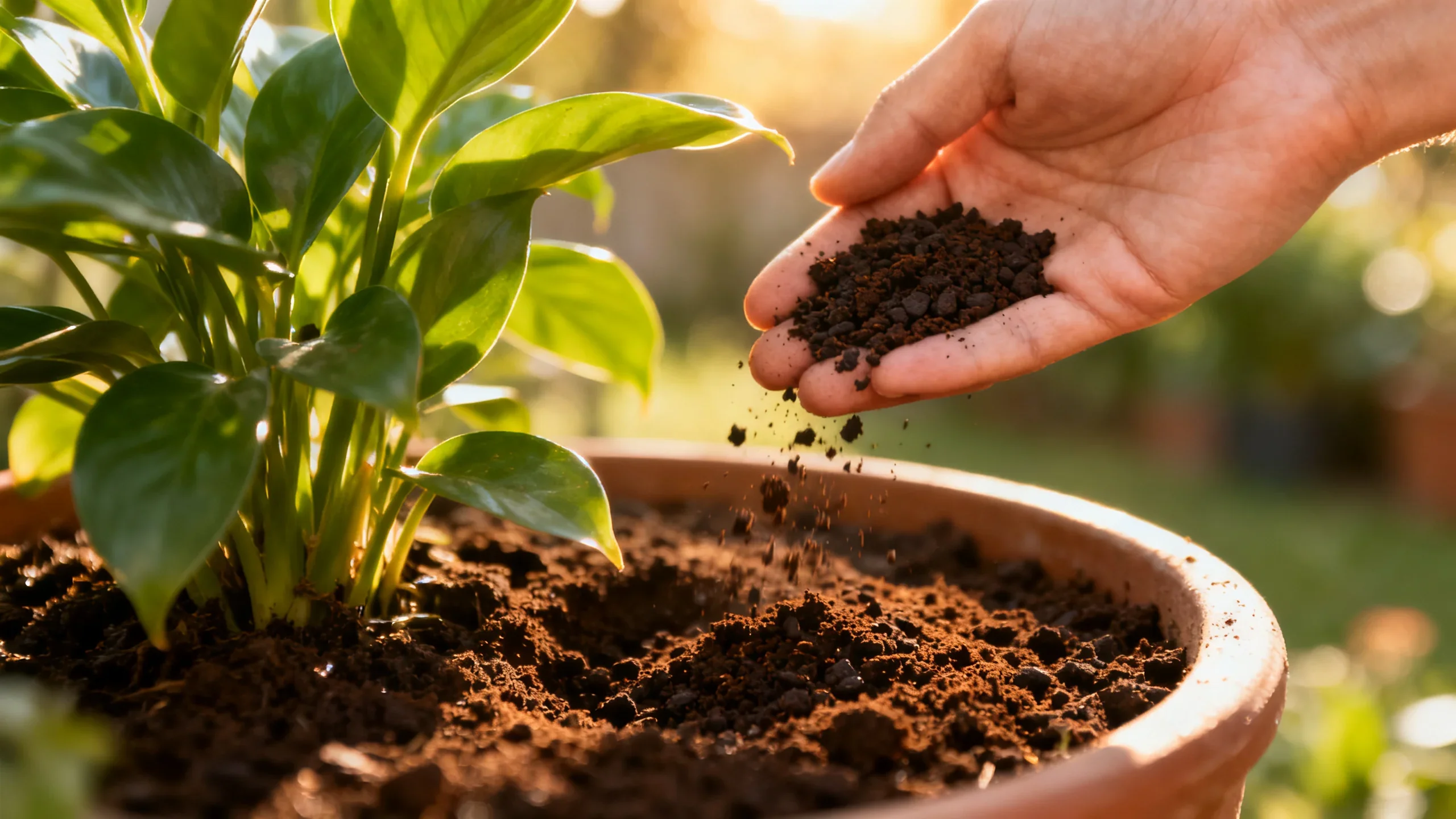 Marc de café pour les plantes : bienfaits, dosages et usages au jardin