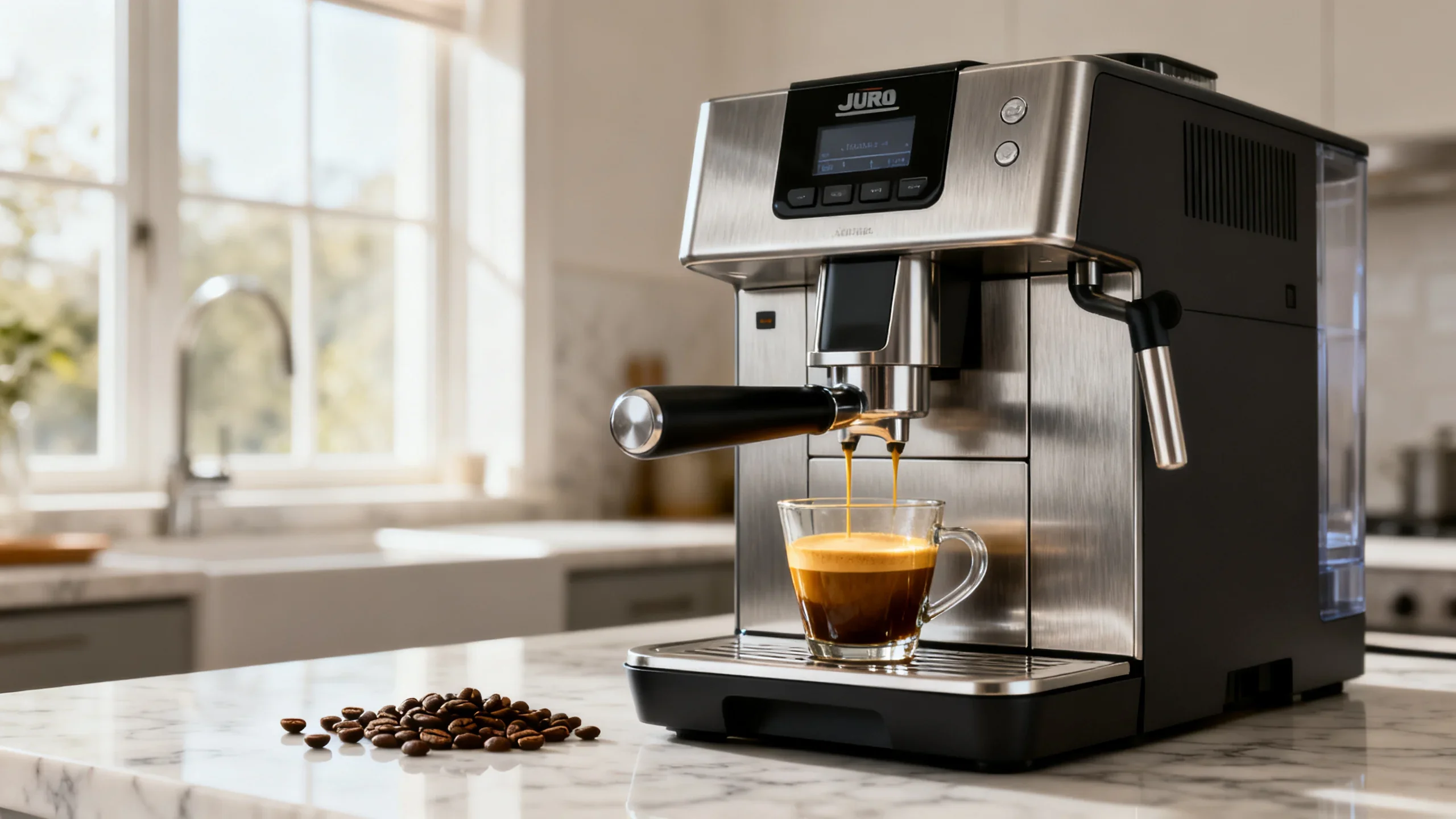 JURA A8 : comment 19 cm de large cachent une vraie machine à grains